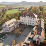 Schloss Geisa - Das Schloss Geisa von oben betrachtet.