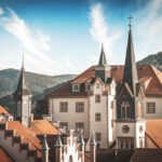 Schloss Geisa - Blick auf das Schloss Geisa und der Kirche von Geisa